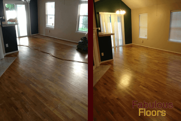 hardwood floor refinishing in Tyrone, GA
